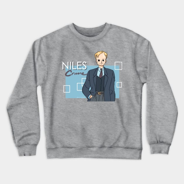 Niles Chan Crewneck Sweatshirt by bransonreese